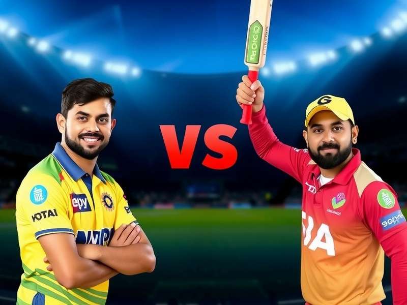 First-person view of a Rust player holding a rifle, overlooking a vast forest and base at sunset