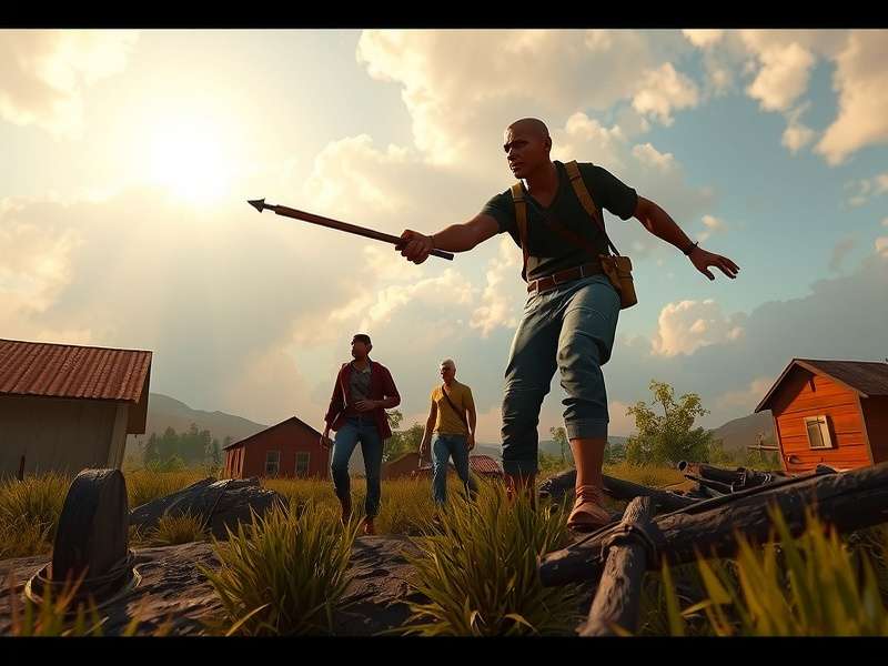 Strategic Rust Spawn Map for German Players highlighting optimal starting locations