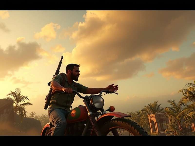 A successful Rust YouTube creator recording gameplay with dual monitors showing editing software and audience analytics