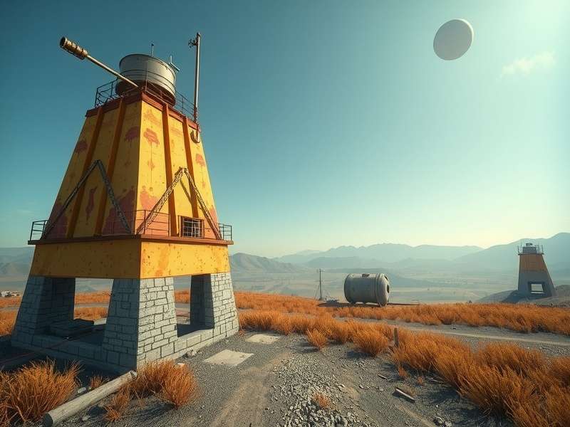 Rust gameplay screenshot showing a player building a base in a forest