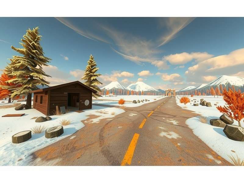 Rust Steam Gameplay showing a player building a base in a forest