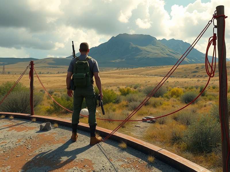 Rust Game environment showing a player built base in a forest