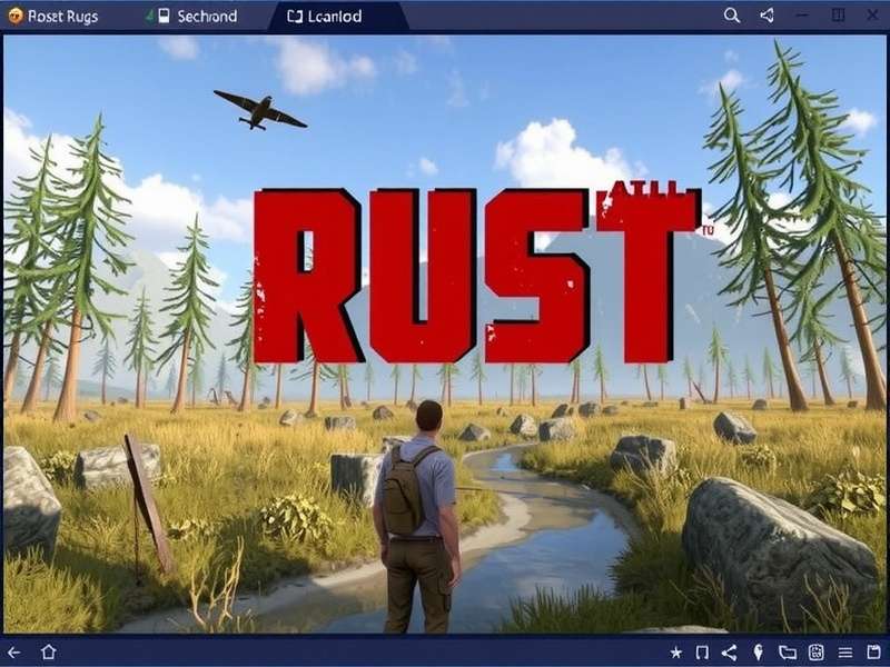Rust gameplay screenshot showing Indian server players
