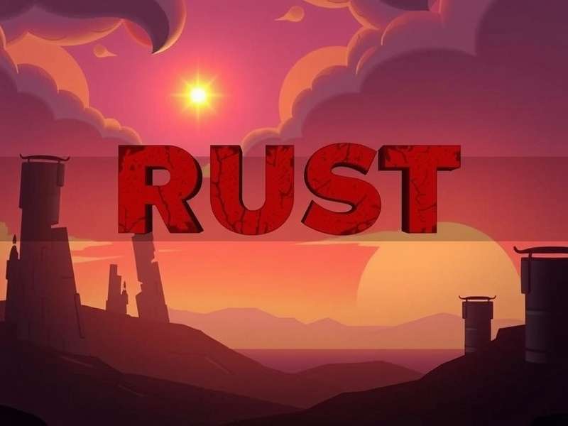 A well-hidden solo player base in Rust 2025 among rocks and trees