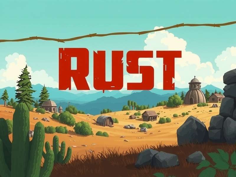 Collection of Rust companion apps and tools displayed on various devices