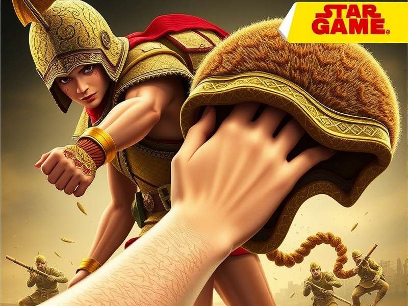 A skilled player navigating a dense forest in Rust, building a base at sunset