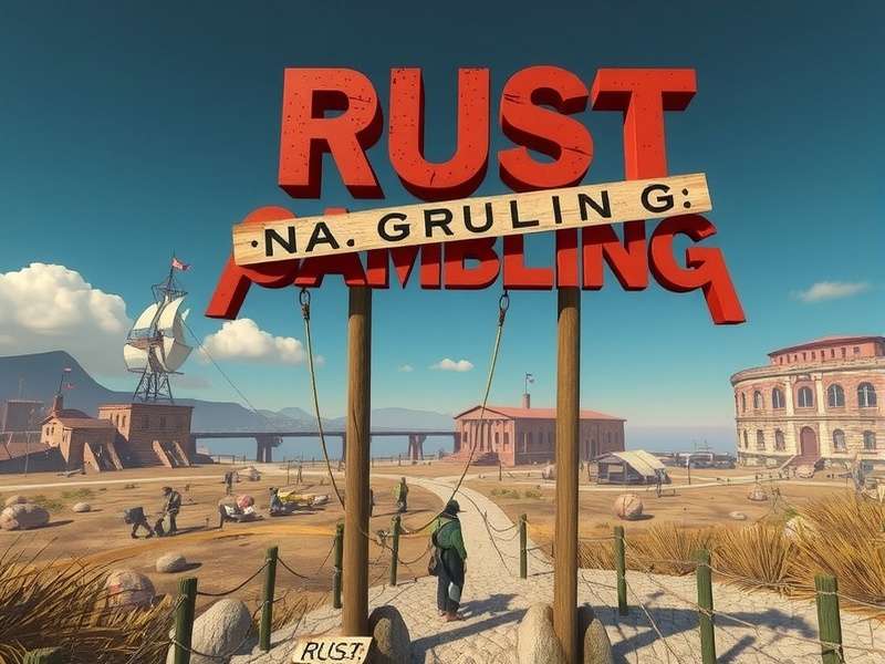 Rust Gambling Interface showing skin betting on a jackpot site