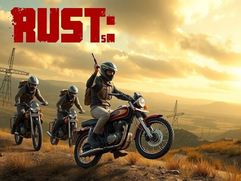 Rust Game advanced base design with defensive layers