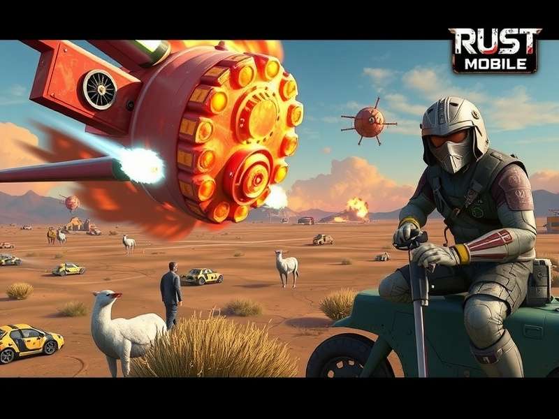 Rust Mobile player RustyRaj interview portrait with gaming setup