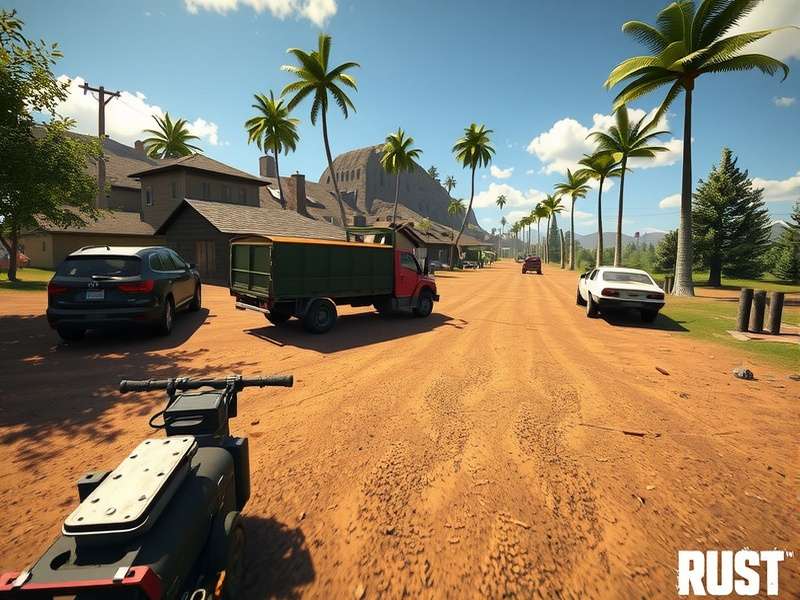 Rust Gameplay Pc Solo - Indian gamer surviving alone in the wasteland with base building and PvP action