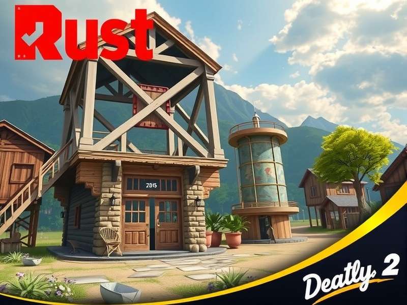 Rust game download size comparison chart showing storage requirements on Windows 10 PC